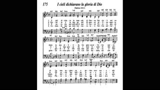 I cieli dichiarano la gloria di Dio (canzone 175 da Cantate lodi a Geova)