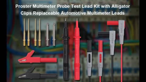 Review: Micsoa Multimeter Test Leads Kit, Digital Multimeter Leads with Alligator Clips Replace...