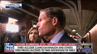 Democratic Sen Dick Blumenthal calls Kavanaugh ‘untruthful’