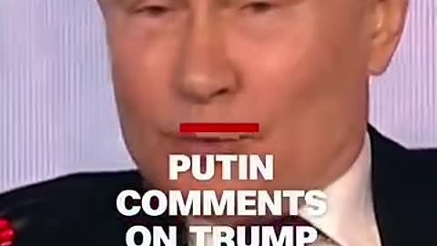 Putin comments on trump's charge