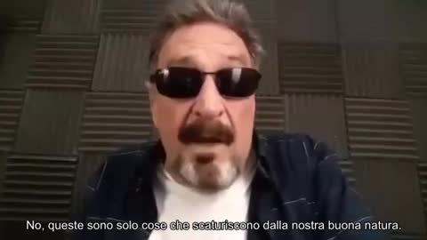 John McAfee ha pubblicato questo video nel luglio 2020, parla del DEEP STATE!!