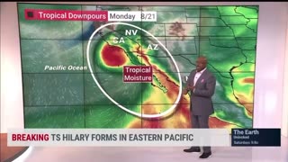 Tropical Storm Hilary Incoming to California, Nevada, Arizona