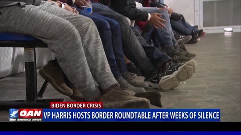 VP Harris hosts border roundtable after weeks of silence