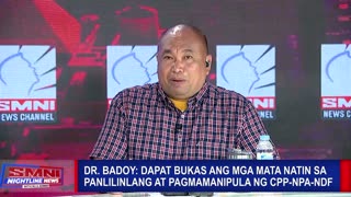 Dr. Badoy: Dapat bukas ang mga mata natin sa panlilinlang at pagmamanipula ng C P P N P A N D F