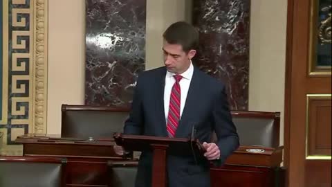 Sen. Cotton Rails Against The New York Times Calling Thanksgiving a Myth