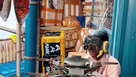 Cyberpunk India Part 1_ The people of Kochi market