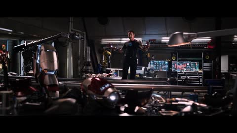 Team Iron Man vs Team Cap Airport Battle Scene full hd