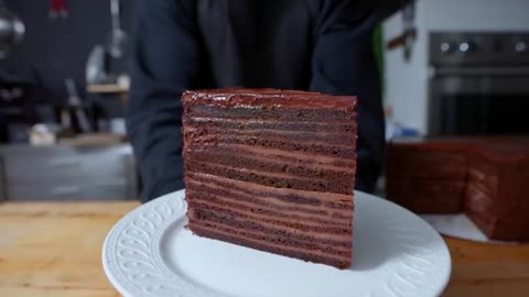 28 Layer Chocolate Cake | Anything With Alvin