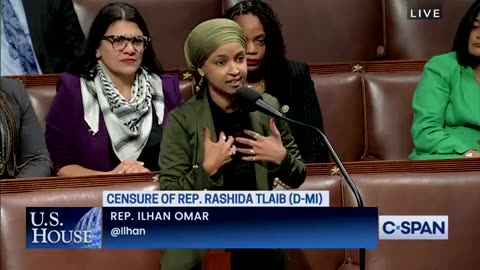 Rep. Ilhan Omar Goes On A Rant Defending 'Mama Bear' Rashida Tlaib