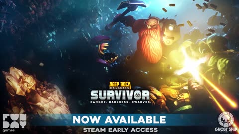 Deep Rock Galactic_ Survivor - Official Launch Trailer