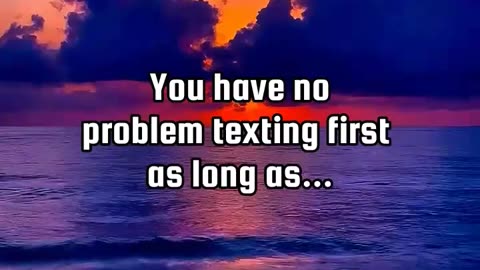 you have no problem texting first as long as...#facts #psychologyfacts #shorts #usa
