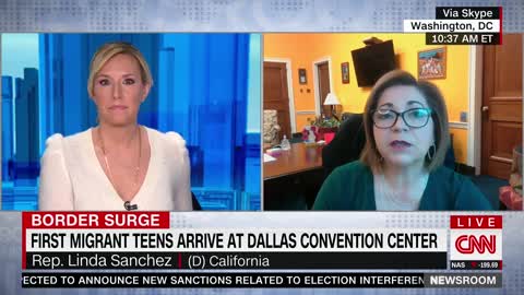 Dem Rep. Sanchez: Not 'Appropriate' for Journalists to See Inside Border Facilities Holding Children