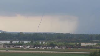 20160804 - Lake Manawa, IA waterspout.