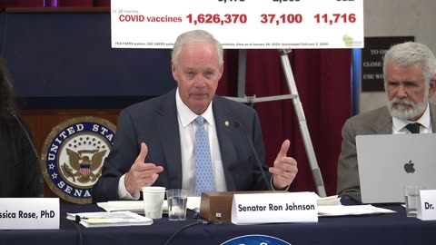 Federal Health Agencies and the COVID Cartel - What Are They Hiding? Ron Johnson Roundtable 2-26-24