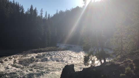 Falls in Yellowstone