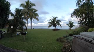 Tahiti sunrise timelapse
