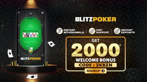 BLITZPOKER — Online Poker In India
