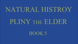 Pliny the Elder - The Natural History - Book 5