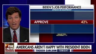 Tucker Carlson examines some of the reasons for Biden's plummeting approval ratings