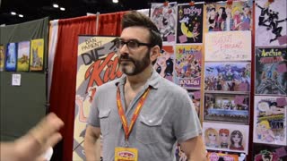 60 second video clip of an interview we did with comic book artist/writer Dan Parent