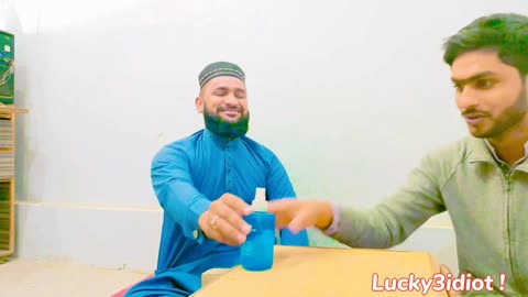 Bottle flip and beating