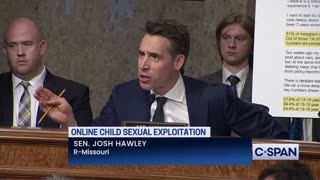 Zuckerberg Gets DEMOLISHED For Child Sexual Exploitation On Facebook By Josh Hawley