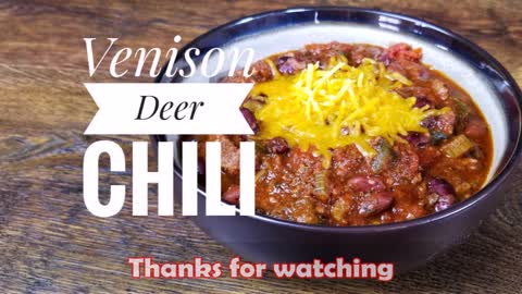 Deer Meat Crock Pot Chili Recipe