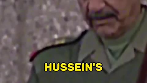 Man are brave ? Saddam hessein