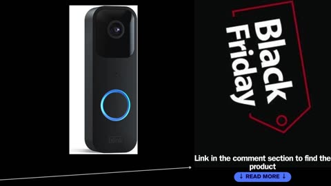 Blink Video Doorbell | Two-way audio, HD video, motion and chime app alerts and Alexa enabled