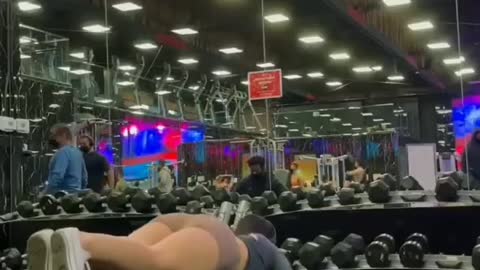 Girl Gym video #viral #workout #gymlovers #fitness #health