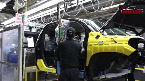 TOYOTA FACTORY: How do you PRODUCE a 4x4 VAN? TACOMA/HILUX Assembly Line and CRASH TEST001