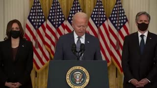 Joe Biden Takes Questions While Reading Off Pre Approved List Of Reporters