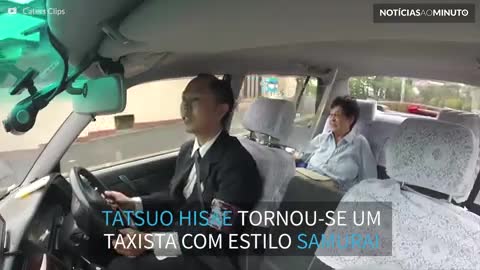 Samurai se torna taxista no Japão depois de ganhar na loteria