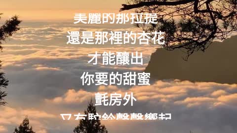 可可托海的牧羊人，Sing along，大字幕