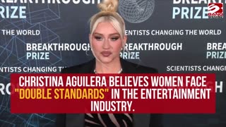 Christina Aguilera Calls Out Music Industry's Gender Bias.