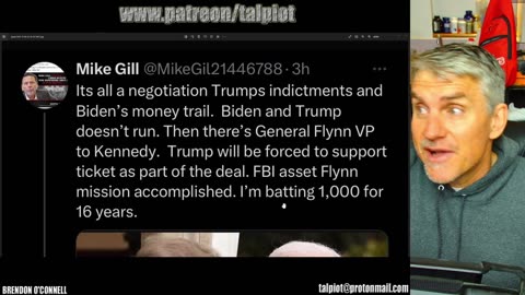 31. Mike Gill Lies - Will Mike Flynn Be VP & RFK President? Trump To Make A Deal & Leave