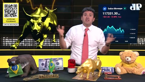 Ibovespa cai com pessimismo global; petróleo alivia: Fechamento Touro de Ouro