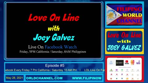 Love On Line With Joey Galvez EP #5 - TOPIC: QUALITY TIME