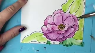 DIY Waterlily Card