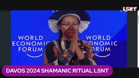 SHAMANIC RITUAL AT DAVOS 2024 - FULL UNCUT VERSION