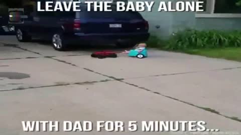 Leave the Baby Alone with Dad for 5 Minutes