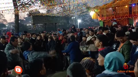 Dhime Baja, Nheega Jatra, Bishnu Devi Temple, Tinthana, Chandragiri, Kathmandu, 2080