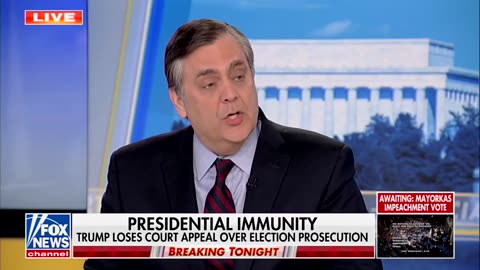 Turley Says Appeals Court Ruling Deprives Trump Of Option 'Most People Are Entitled To'