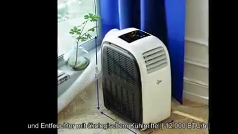 SUNTEC Mobiles lokales Klimagerät Transform 12.000 Eco R290 | Klimaanlage für Räume bis 60 qm