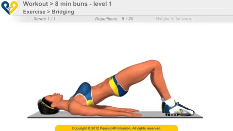 8 minute workouts - butt workout