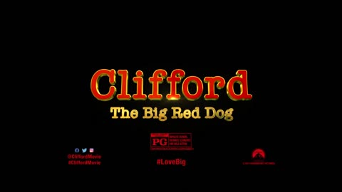 CLIFFORD THE BIG RED DOG Clifford Plays Ball Scene (2021)