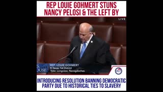 Resolution banning the Democrat party do to their historical ties to slavery