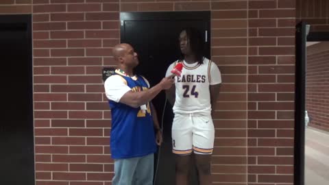 Richardson F Timmie Jordan talks about advancing to the Finals with their 63-47 win vs Waxahachie