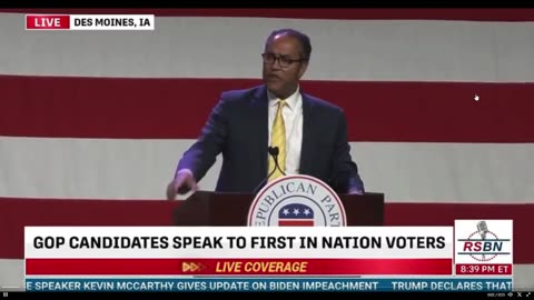 FMR CIA Agent & Congressman Will Hurt Booed off Stage After Smearing Trump