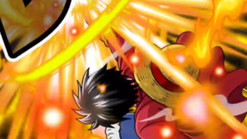 One Piece TC: Luffy(STR) Red Hawk of Liberation Animation